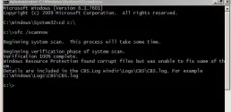 SFC (SCANNOW) Corruption Found.webp